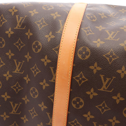 キーポル55 モノグラム ボストンバッグ PVC レザー ブラウン ルイヴィトン バッグ LOUIS VUITTON