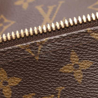 キーポル55 モノグラム ボストンバッグ PVC レザー ブラウン ルイヴィトン バッグ LOUIS VUITTON
