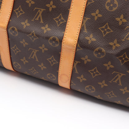 キーポル55 モノグラム ボストンバッグ PVC レザー ブラウン ルイヴィトン バッグ LOUIS VUITTON