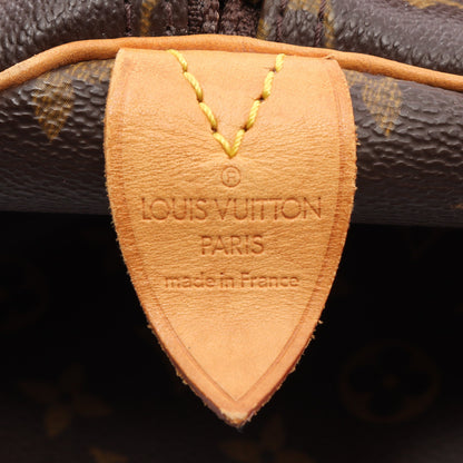 キーポル55 モノグラム ボストンバッグ PVC レザー ブラウン ルイヴィトン バッグ LOUIS VUITTON