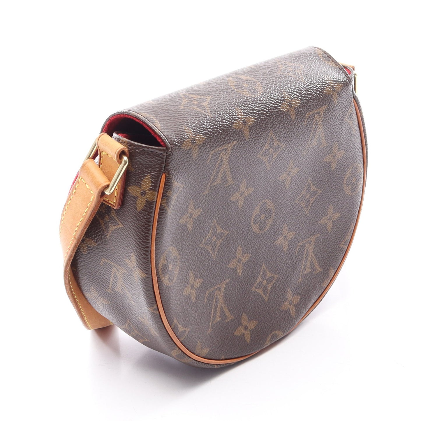 タンブラン モノグラム ショルダーバッグ PVC レザー ブラウン ルイヴィトン バッグ LOUIS VUITTON