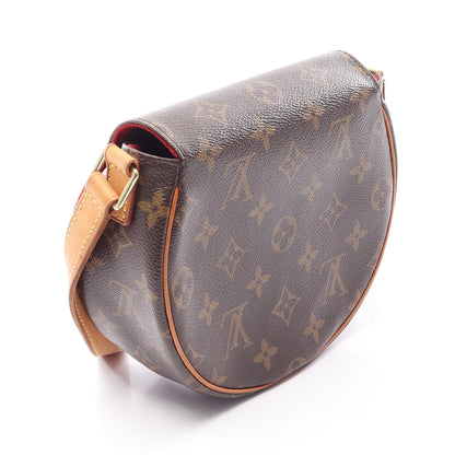 タンブラン モノグラム ショルダーバッグ PVC レザー ブラウン ルイヴィトン バッグ LOUIS VUITTON