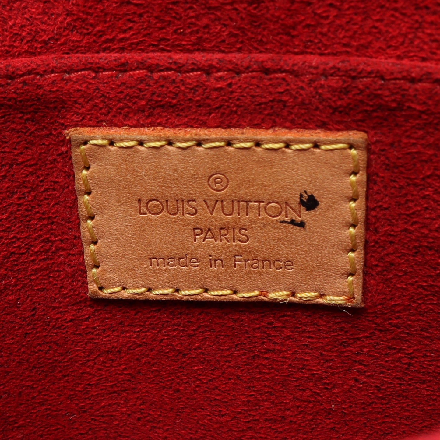 タンブラン モノグラム ショルダーバッグ PVC レザー ブラウン ルイヴィトン バッグ LOUIS VUITTON