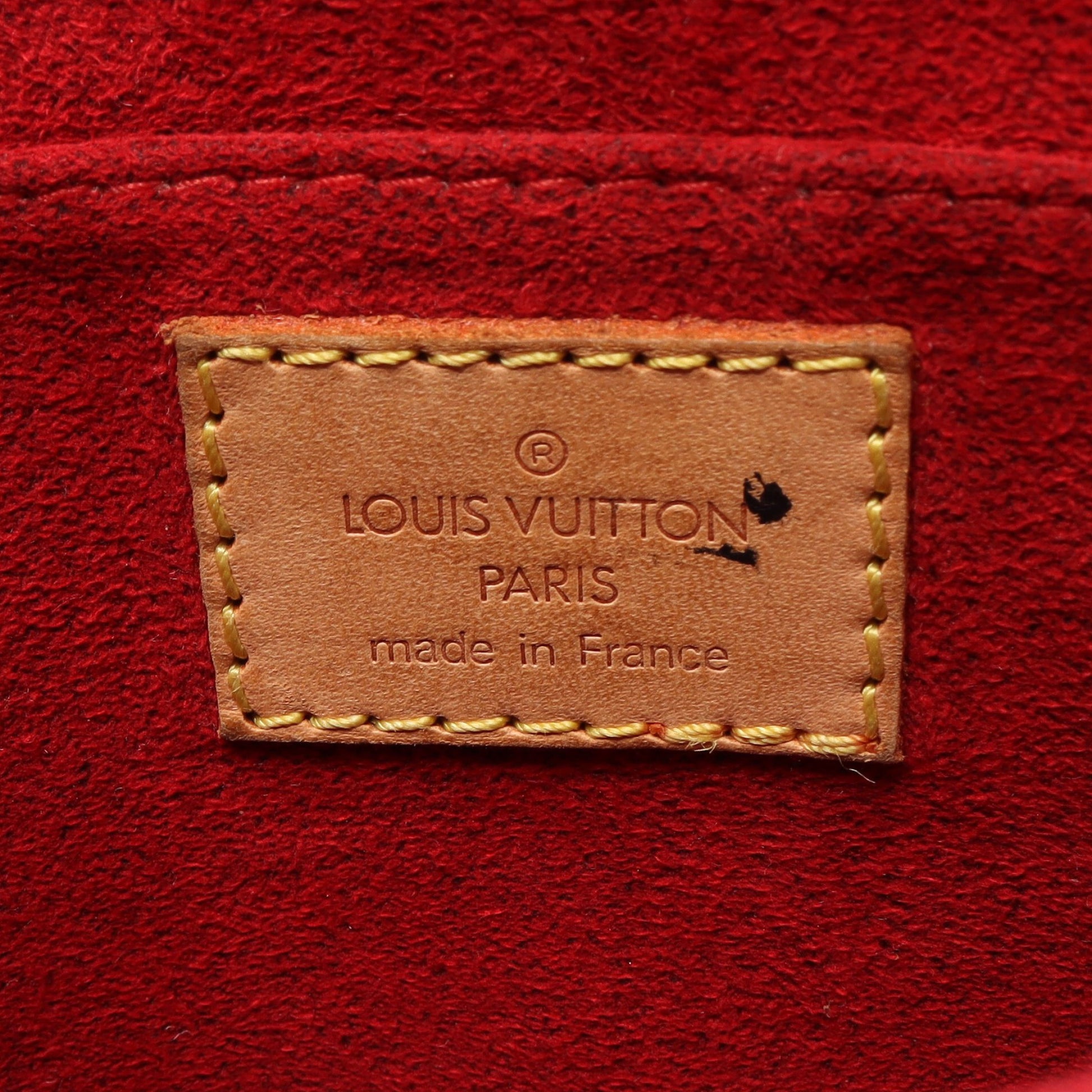 タンブラン モノグラム ショルダーバッグ PVC レザー ブラウン ルイヴィトン バッグ LOUIS VUITTON