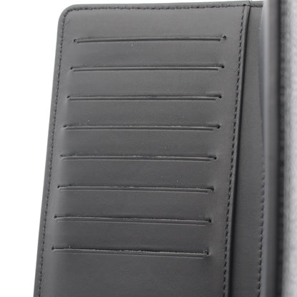 ココマーク 二つ折り長財布 キャビアスキン ブラック シルバー金具 シャネル 財布・小物 CHANEL