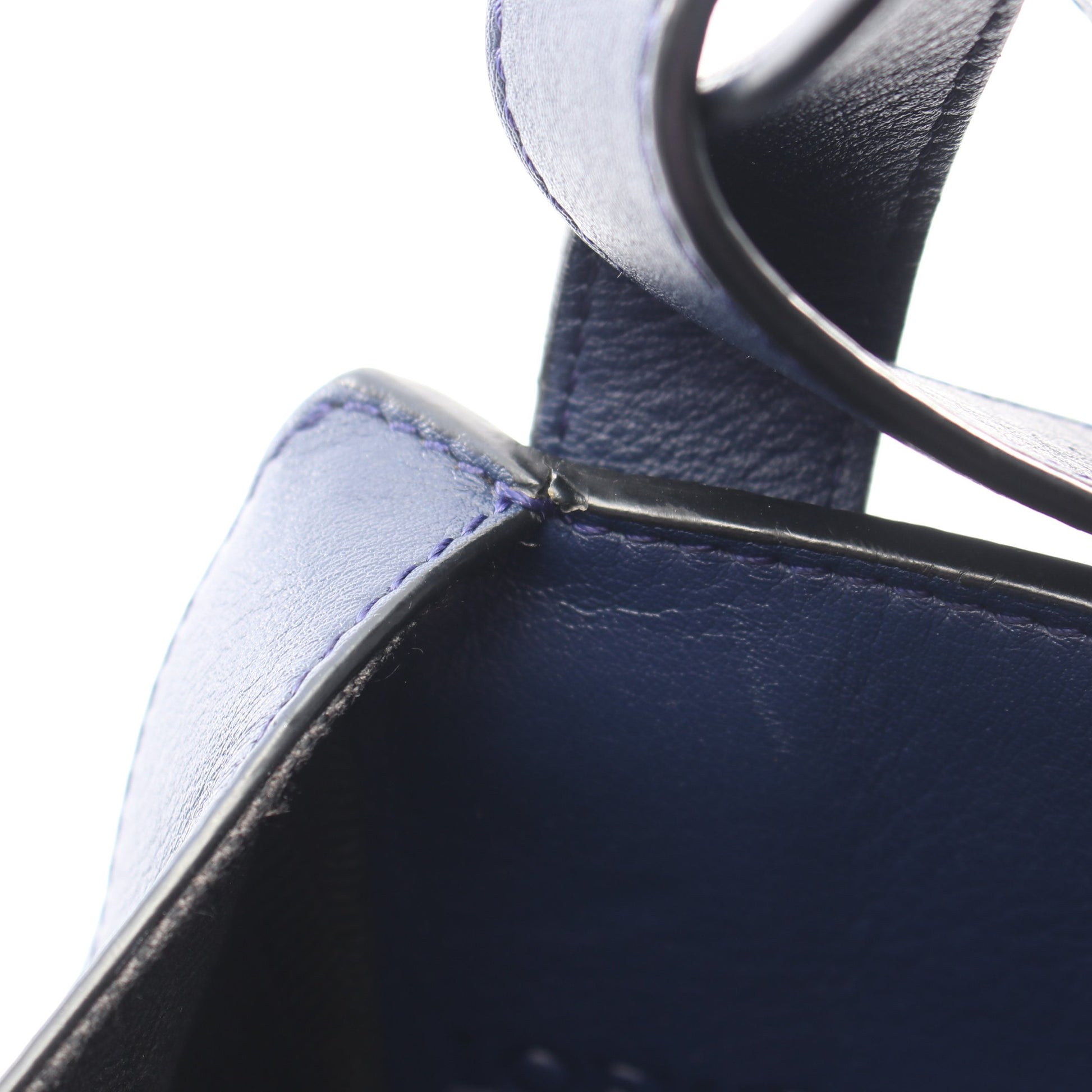 HAMMOCK MEDIUM ハンモック ミディアム 2WAY ハンドバッグ レザー ネイビー ロエベ バッグ LOEWE