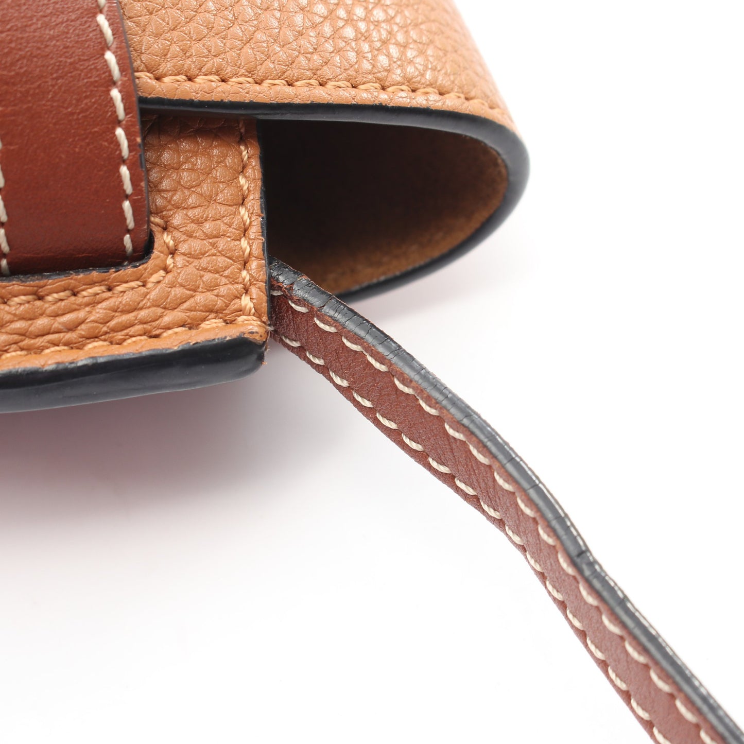 ゲートバッグ ミニ ショルダーバッグ レザー ブラウン ロエベ バッグ LOEWE