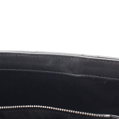 デコ チェーンショルダーバッグ Wチェーンショルダーバッグ レザー ブラック グッチ バッグ GUCCI