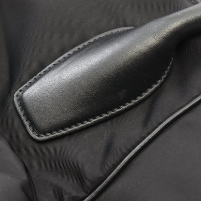 2WAY ハンドバッグ トートバッグ ナイロン レザー ブラック プラダ バッグ PRADA