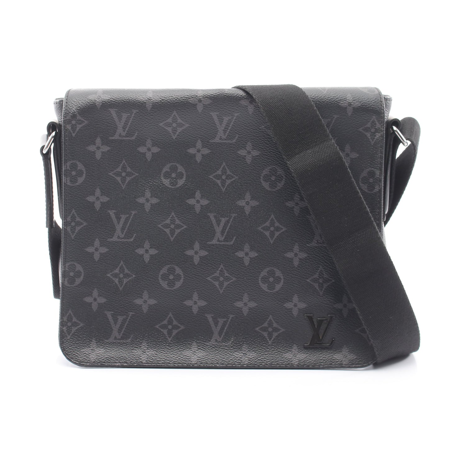 ディストリクトPM NM モノグラムエクリプス ショルダーバッグ PVC レザー ブラック ルイヴィトン バッグ LOUIS VUITTON