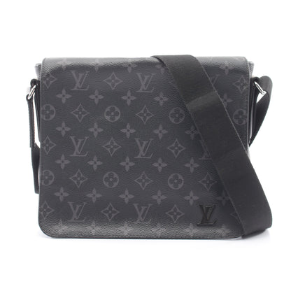 ディストリクトPM NM モノグラムエクリプス ショルダーバッグ PVC レザー ブラック ルイヴィトン バッグ LOUIS VUITTON