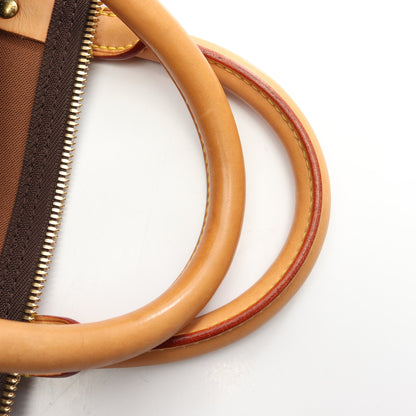 キーポル50 モノグラム ボストンバッグ PVC レザー ブラウン ルイヴィトン バッグ LOUIS VUITTON