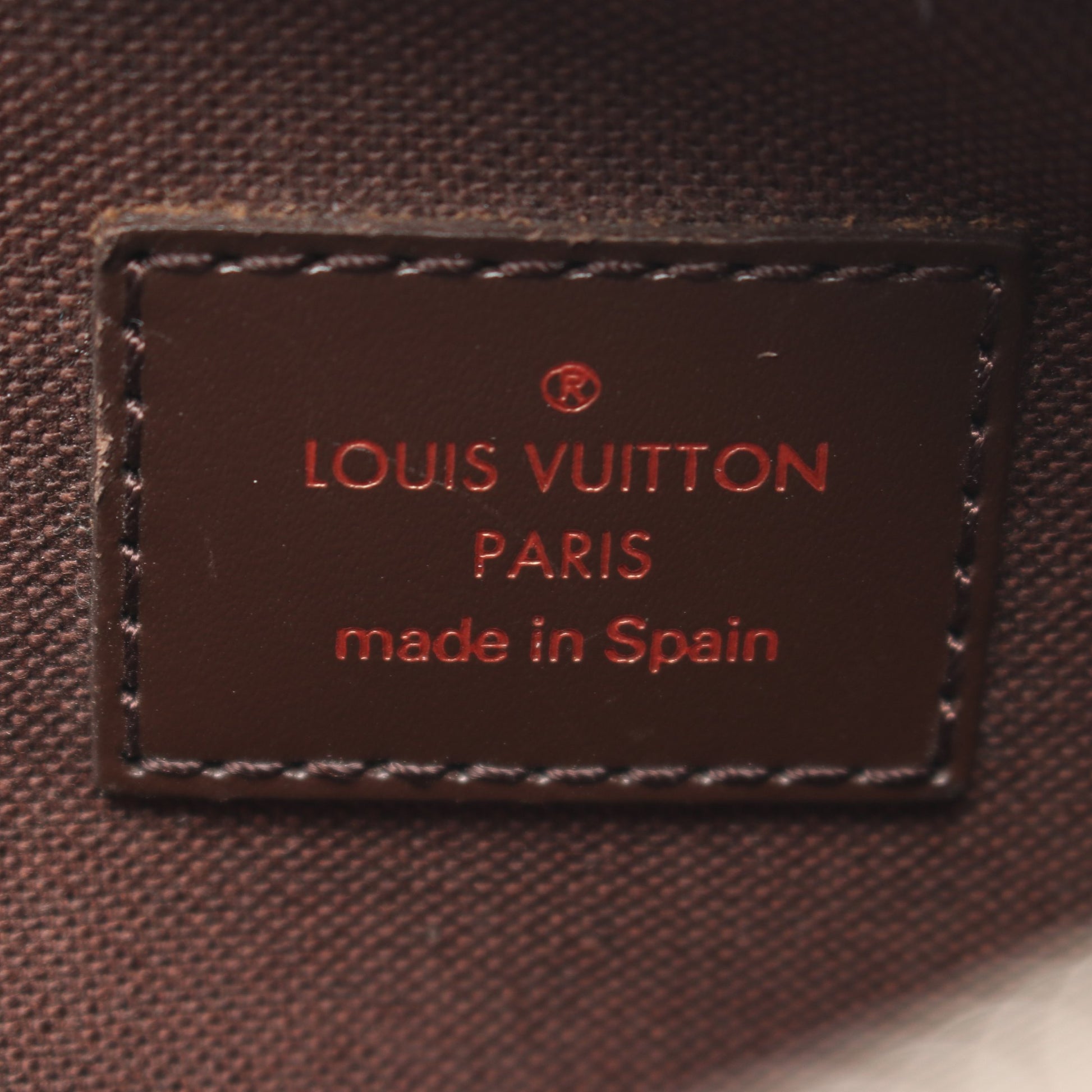 ジェロニモス ダミエエベヌ ボディバッグ PVC ブラウン ルイヴィトン バッグ LOUIS VUITTON