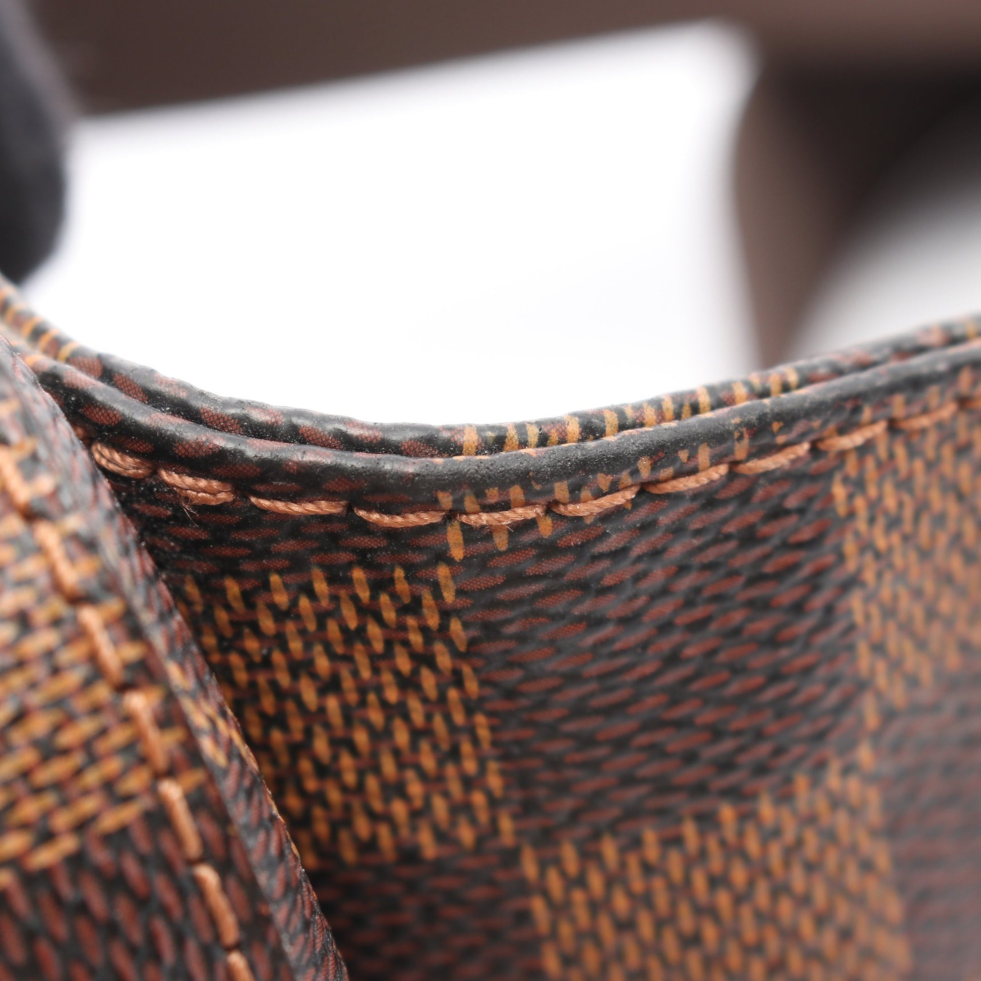 ジェロニモス ダミエエベヌ ボディバッグ PVC ブラウン ルイヴィトン バッグ LOUIS VUITTON