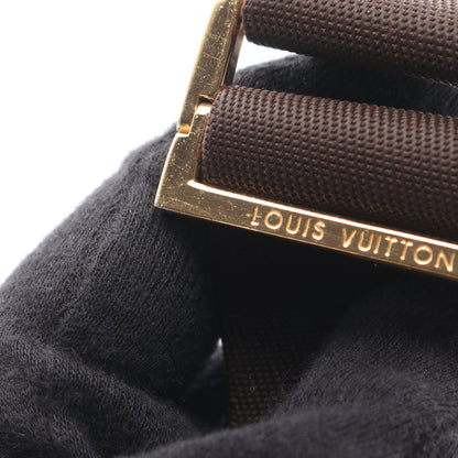 ジェロニモス ダミエエベヌ ボディバッグ PVC ブラウン ルイヴィトン バッグ LOUIS VUITTON