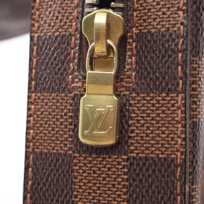 ジェロニモス ダミエエベヌ ボディバッグ PVC ブラウン ルイヴィトン バッグ LOUIS VUITTON