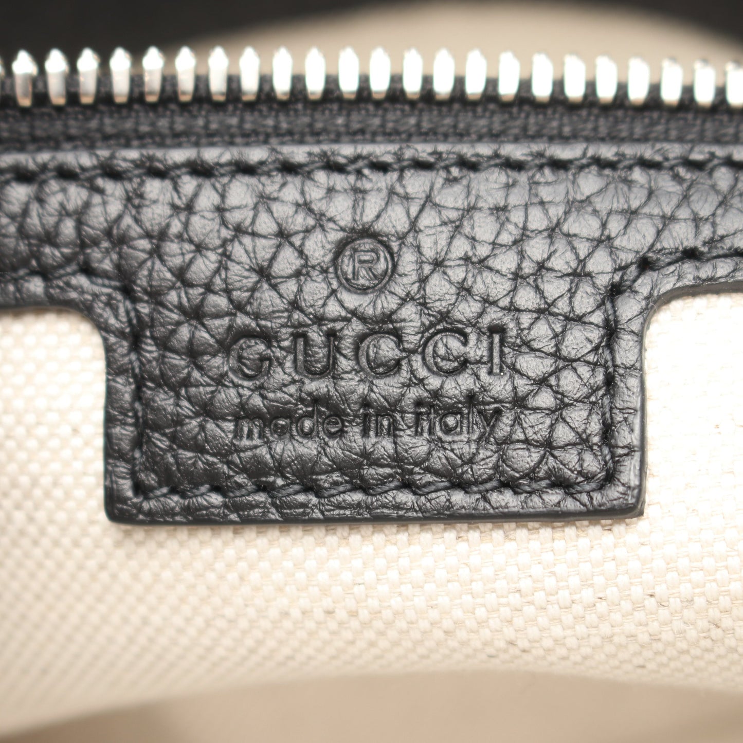 ジャンボGG スモール メッセンジャーバッグ ショルダーバッグ レザー ブラック グッチ バッグ GUCCI