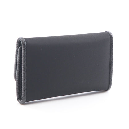 UZO TESSUTO 6連 キーケース ナイロン サフィアーノレザー ブラック プラダ 財布・小物 PRADA