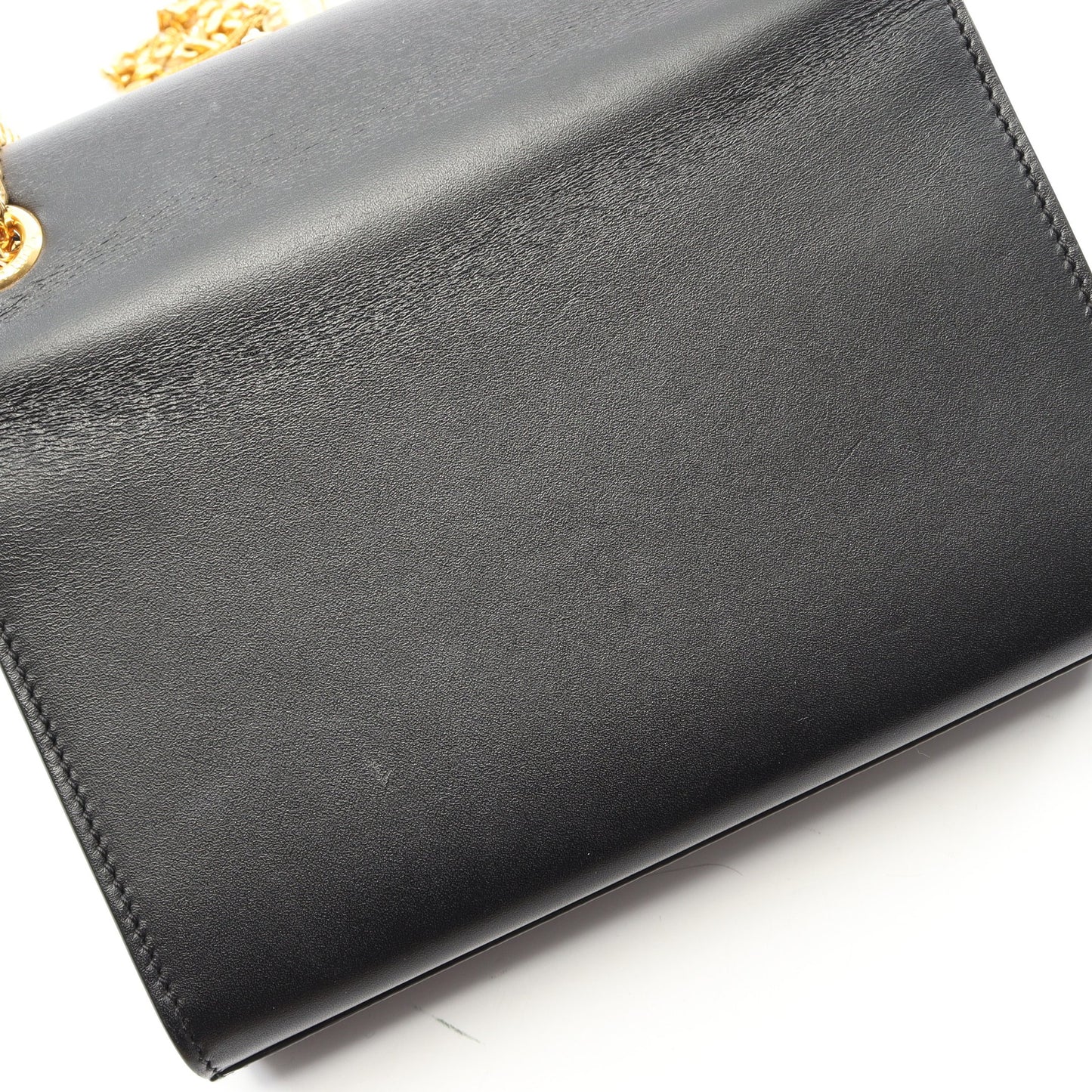 ケイト モノグラム チェーンショルダーバッグ レザー ブラック サンローランパリ バッグ SAINT LAURENT PARIS