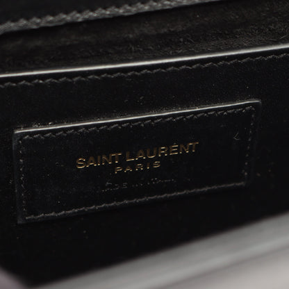 ケイト モノグラム チェーンショルダーバッグ レザー ブラック サンローランパリ バッグ SAINT LAURENT PARIS