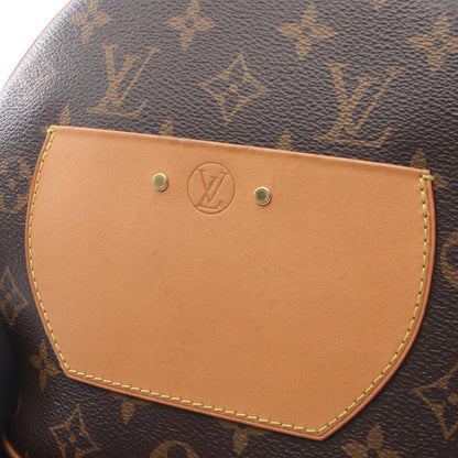ボワット シャポースープル モノグラム ショルダーバッグ PVC レザー ブラウン ルイヴィトン バッグ LOUIS VUITTON