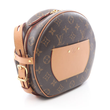 ボワット シャポースープル モノグラム ショルダーバッグ PVC レザー ブラウン ルイヴィトン バッグ LOUIS VUITTON