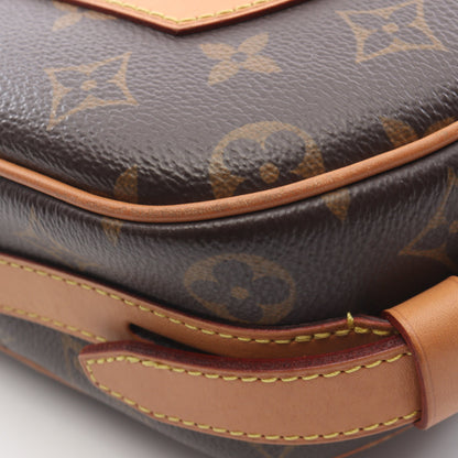 ボワット シャポースープル モノグラム ショルダーバッグ PVC レザー ブラウン ルイヴィトン バッグ LOUIS VUITTON