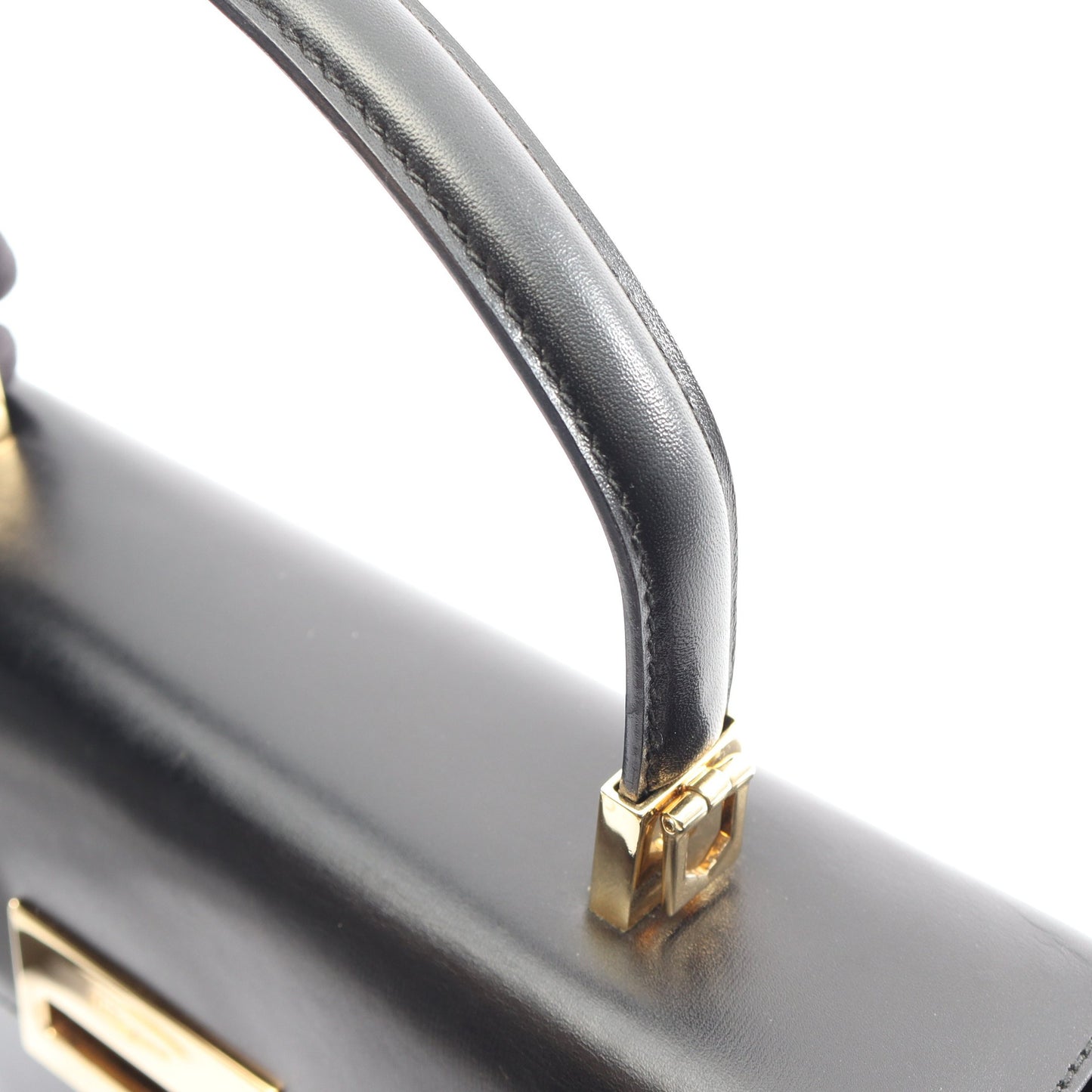 ガンチーニ 2WAY ハンドバッグ レザー ブラック サルヴァトーレフェラガモ バッグ Salvatore Ferragamo