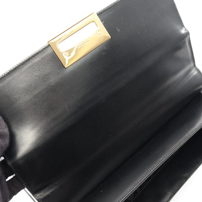 ガンチーニ 2WAY ハンドバッグ レザー ブラック サルヴァトーレフェラガモ バッグ Salvatore Ferragamo