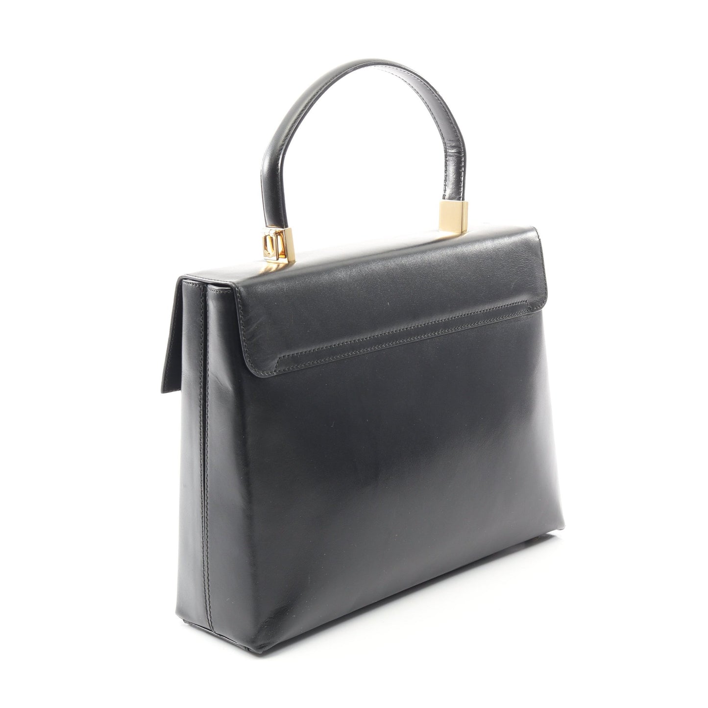 ガンチーニ 2WAY ハンドバッグ レザー ブラック サルヴァトーレフェラガモ バッグ Salvatore Ferragamo