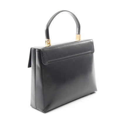 ガンチーニ 2WAY ハンドバッグ レザー ブラック サルヴァトーレフェラガモ バッグ Salvatore Ferragamo
