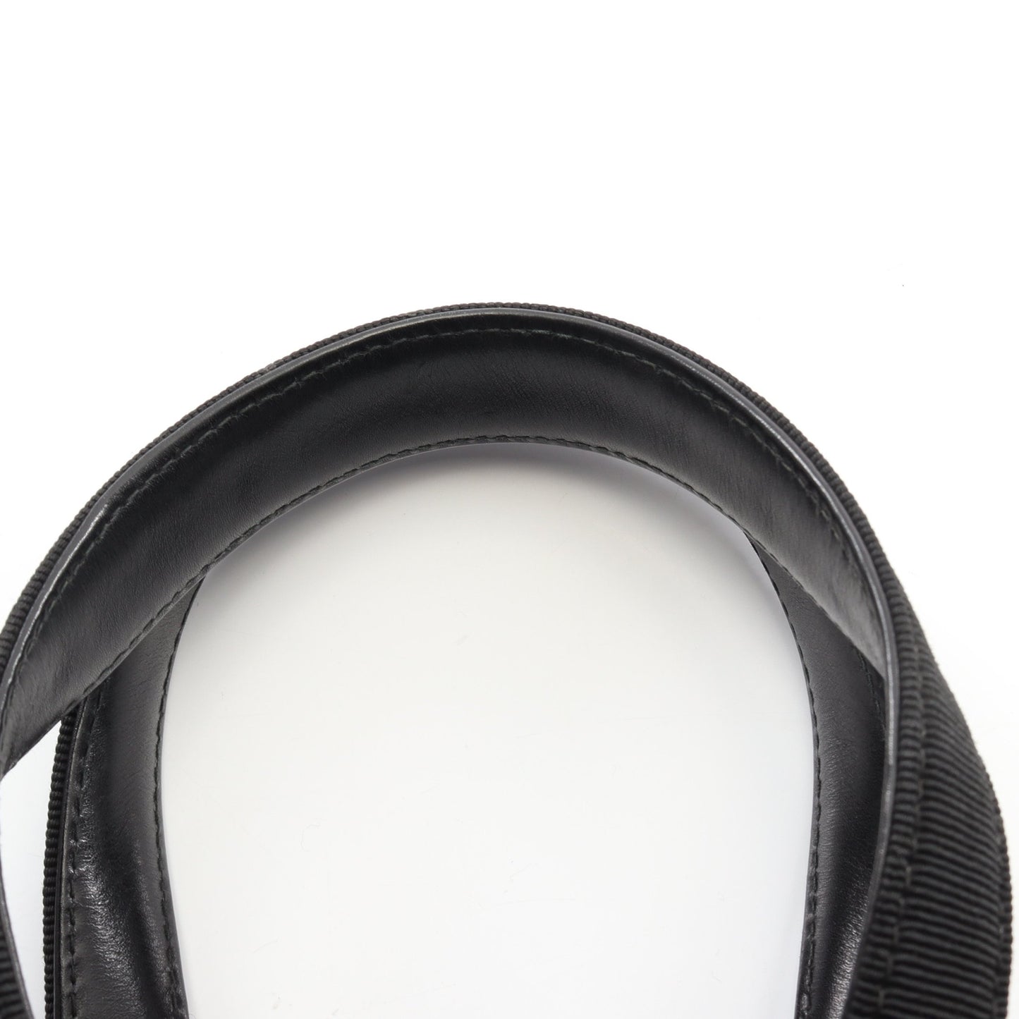 ヴァラリボン 2WAY ハンドバッグ レザー ブラック サルヴァトーレフェラガモ バッグ Salvatore Ferragamo