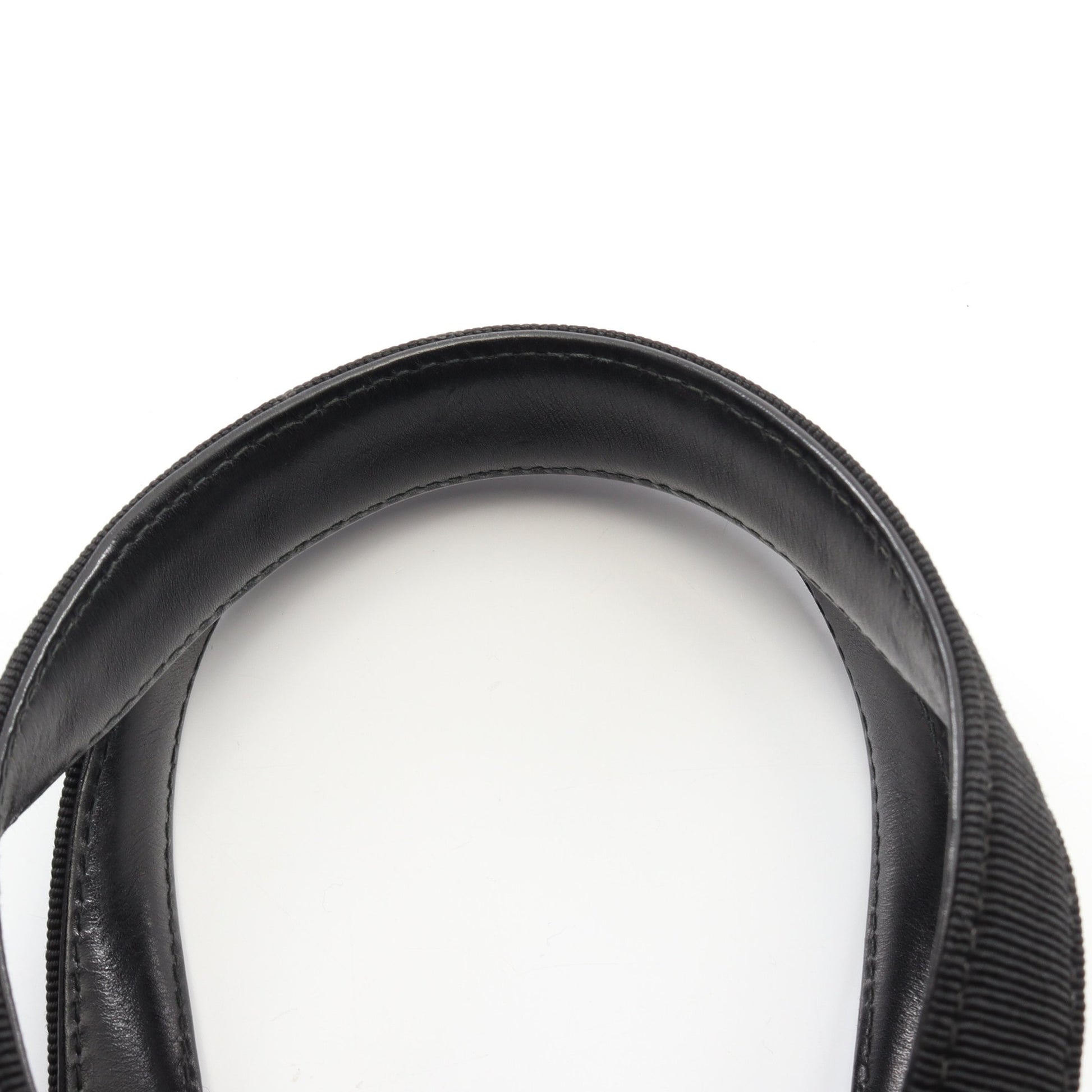 ヴァラリボン 2WAY ハンドバッグ レザー ブラック サルヴァトーレフェラガモ バッグ Salvatore Ferragamo