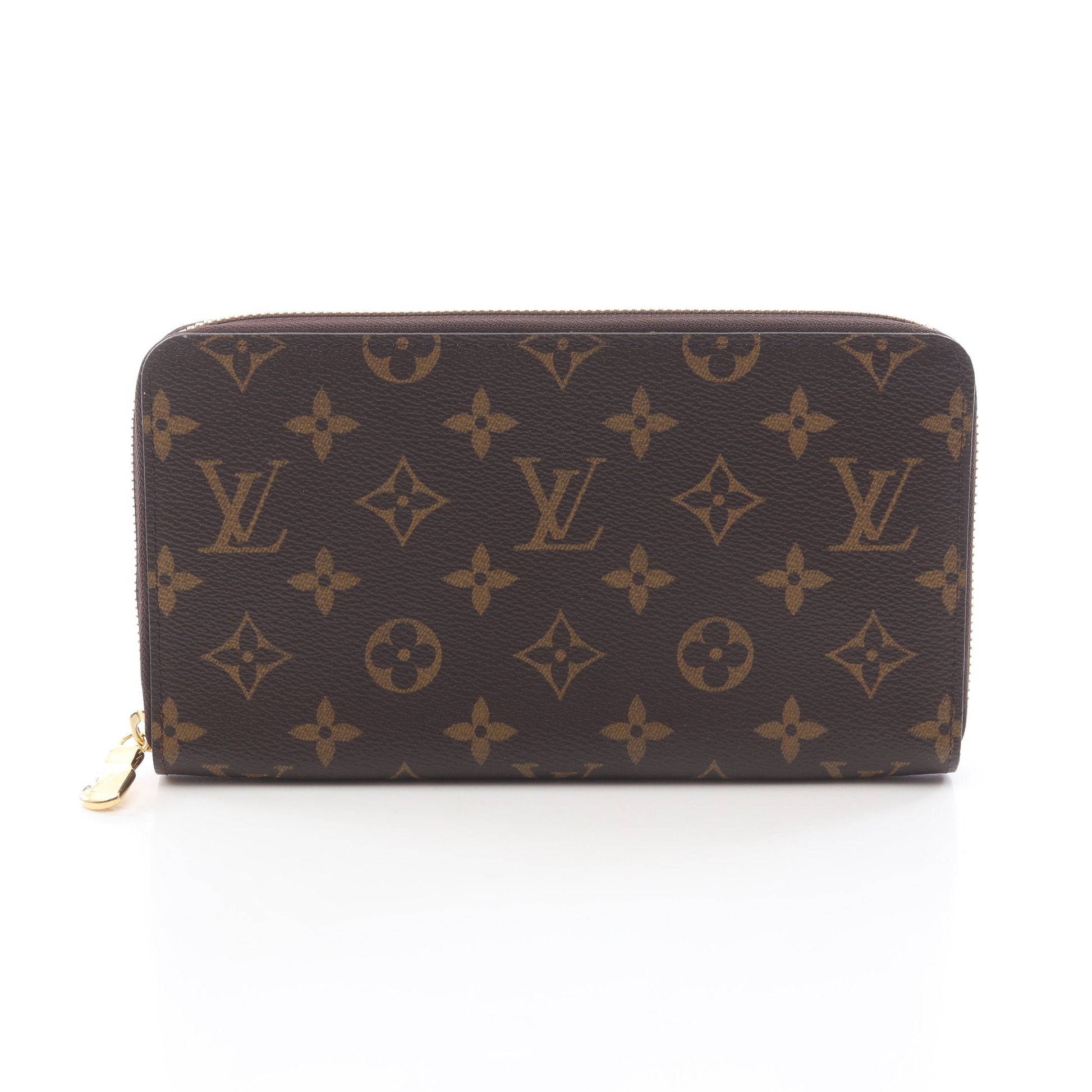 ジッピー オーガナイザー モノグラム ラウンドファスナー長財布 PVC ブラウン ルイヴィトン 財布・小物 LOUIS VUITTON