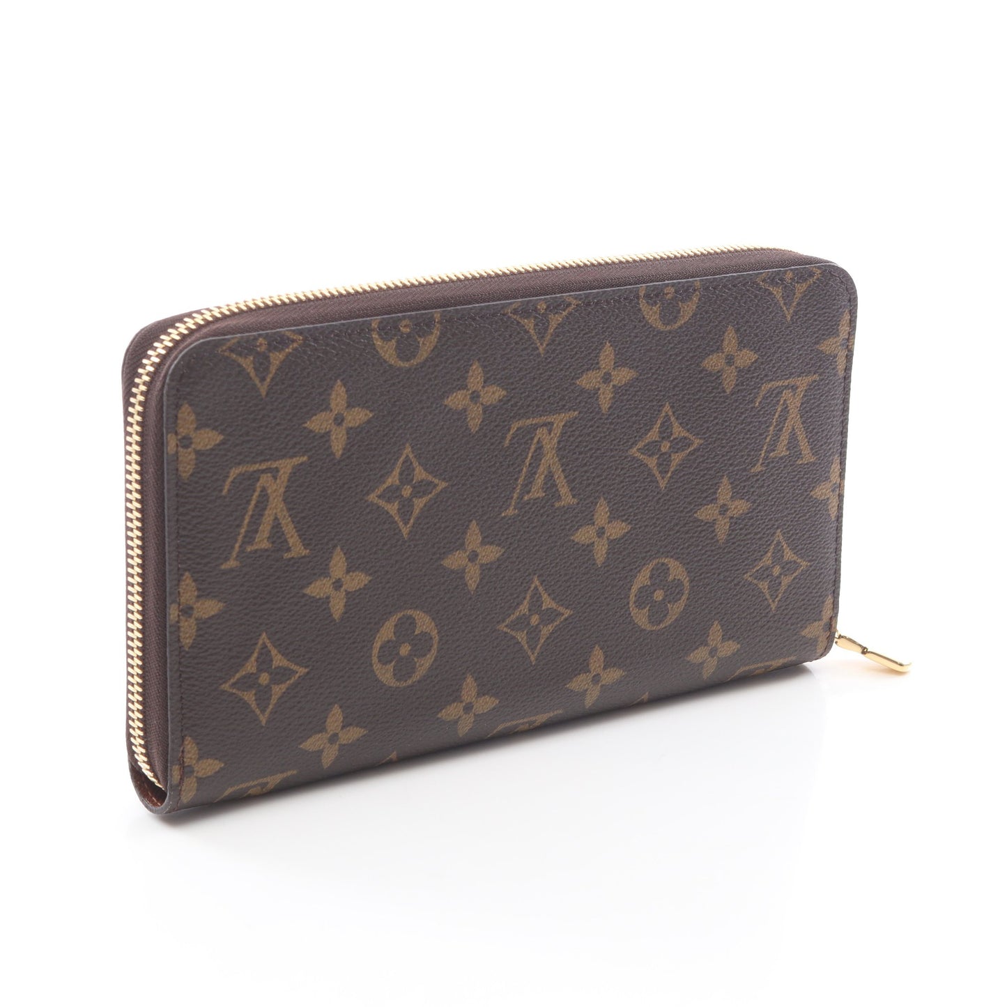 ジッピー オーガナイザー モノグラム ラウンドファスナー長財布 PVC ブラウン ルイヴィトン 財布・小物 LOUIS VUITTON