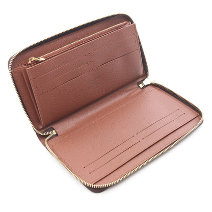 ジッピー オーガナイザー モノグラム ラウンドファスナー長財布 PVC ブラウン ルイヴィトン 財布・小物 LOUIS VUITTON