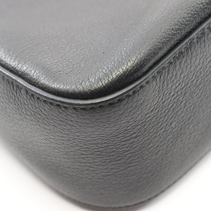 ヴィッテロダイノ ソフト ショルダーバッグ レザー ブラック プラダ バッグ PRADA