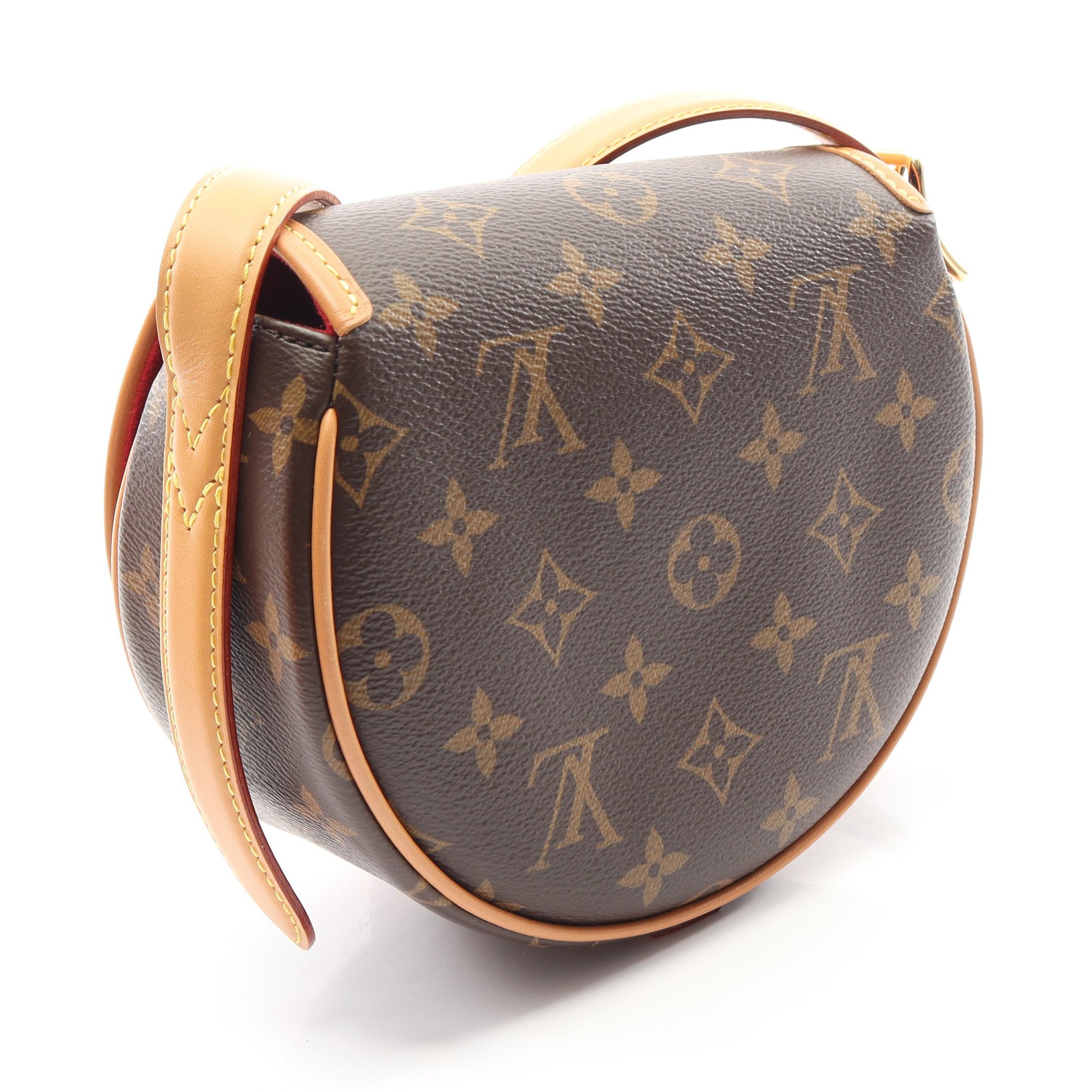 タンブラン モノグラム ショルダーバッグ PVC レザー ブラウン ルイヴィトン バッグ LOUIS VUITTON