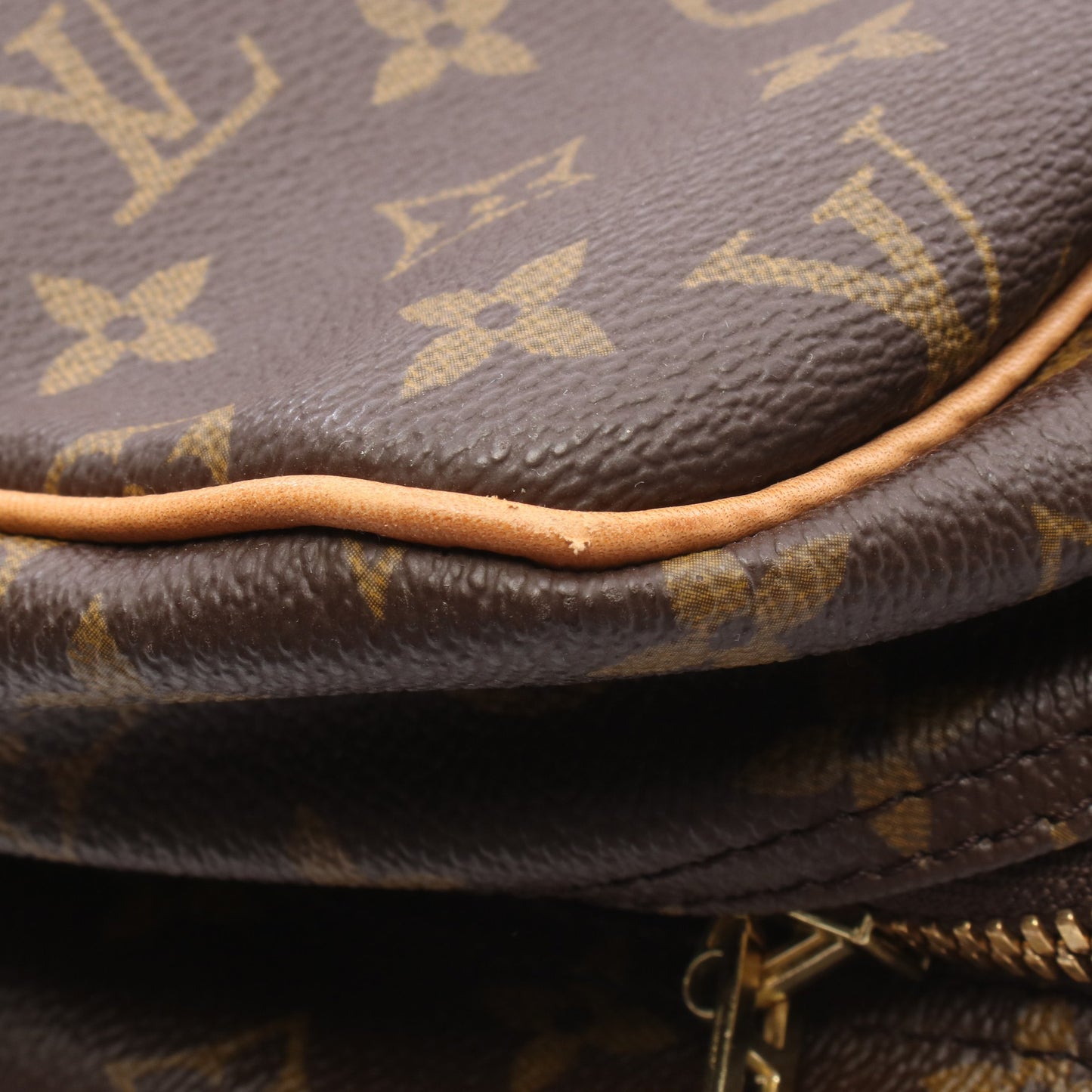 アリゼアンポッシュ モノグラム ボストンバッグ PVC レザー ブラウン ルイヴィトン バッグ LOUIS VUITTON