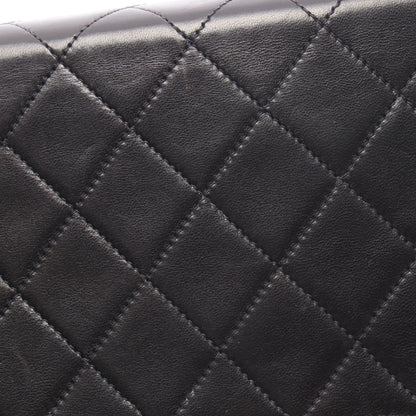 ミニマトラッセ フルフラップ チェーンショルダーバッグ ラムスキン ブラック ゴールド金具 シャネル バッグ CHANEL