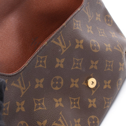ミュゼットタンゴ ショートストラップ モノグラム ショルダーバッグ PVC レザー ブラウン ルイヴィトン バッグ LOUIS VUITTON