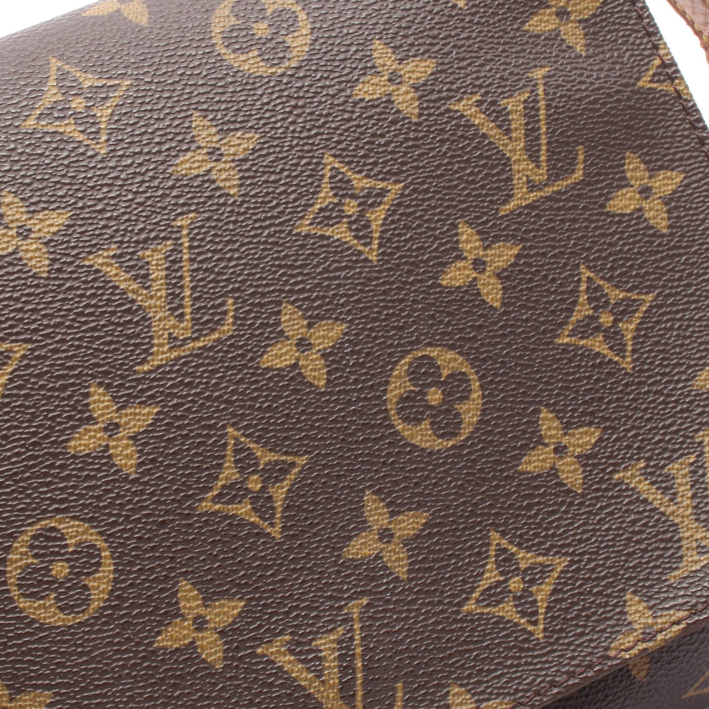ミュゼットタンゴ ショートストラップ モノグラム ショルダーバッグ PVC レザー ブラウン ルイヴィトン バッグ LOUIS VUITTON