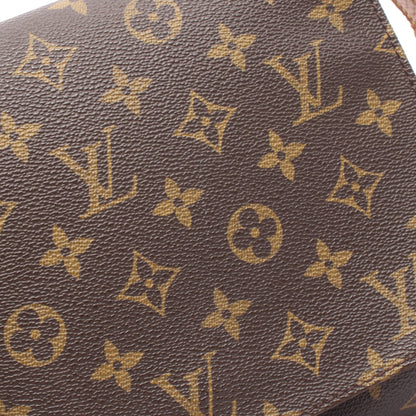 ミュゼットタンゴ ショートストラップ モノグラム ショルダーバッグ PVC レザー ブラウン ルイヴィトン バッグ LOUIS VUITTON