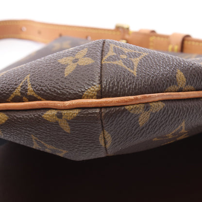 ミュゼットタンゴ ショートストラップ モノグラム ショルダーバッグ PVC レザー ブラウン ルイヴィトン バッグ LOUIS VUITTON