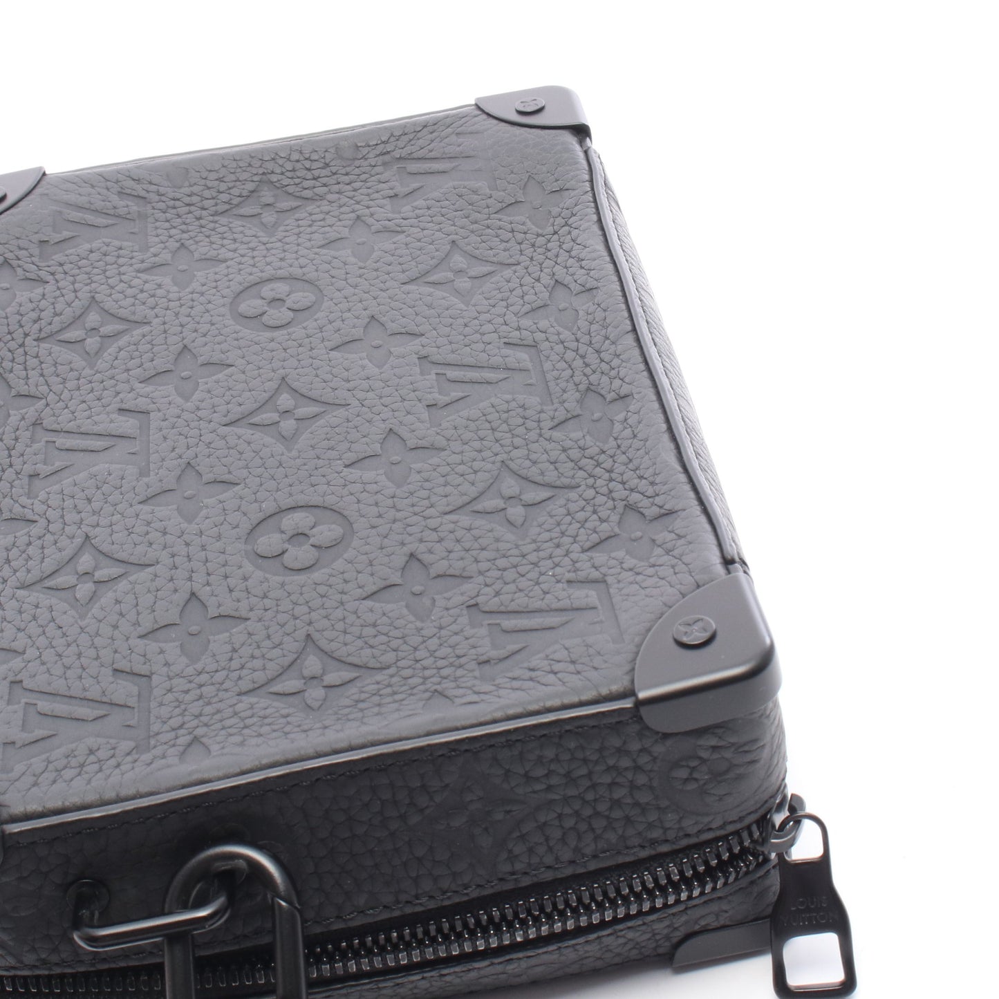 ハンドル ソフトトランク モノグラムトリヨン 2WAY ショルダーバッグ レザー ブラック ルイヴィトン バッグ LOUIS VUITTON