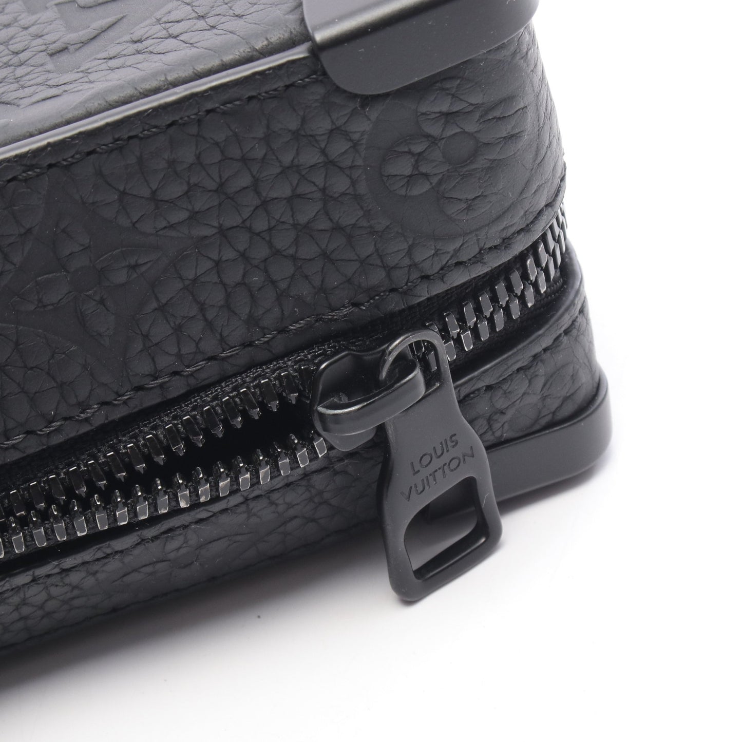 ハンドル ソフトトランク モノグラムトリヨン 2WAY ショルダーバッグ レザー ブラック ルイヴィトン バッグ LOUIS VUITTON