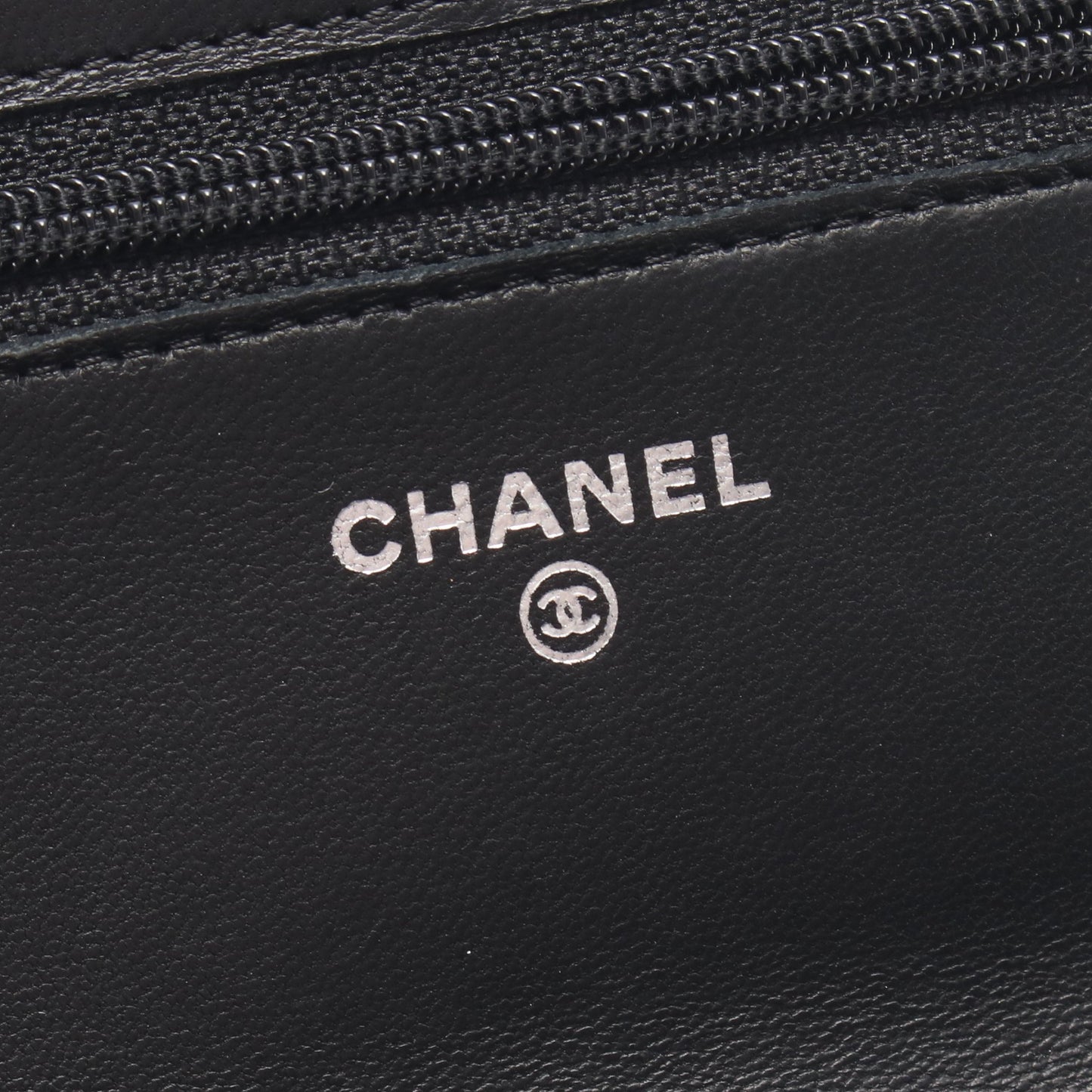 マトラッセ チェーンウォレット ラムスキン ブラック シルバー金具 シャネル バッグ CHANEL