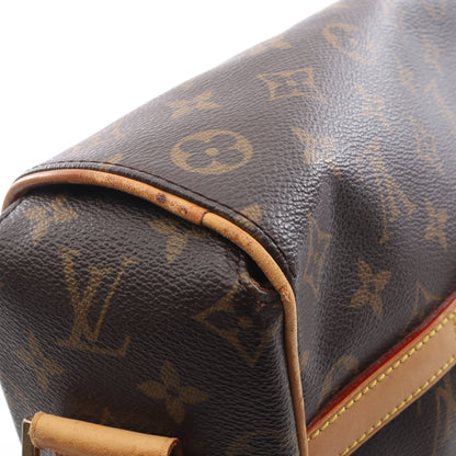 アベス モノグラム ショルダーバッグ PVC レザー ブラウン ルイヴィトン バッグ LOUIS VUITTON
