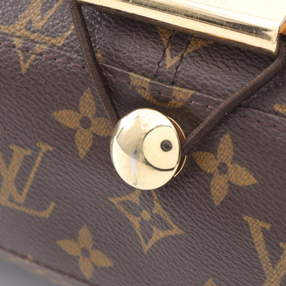 アベス モノグラム ショルダーバッグ PVC レザー ブラウン ルイヴィトン バッグ LOUIS VUITTON