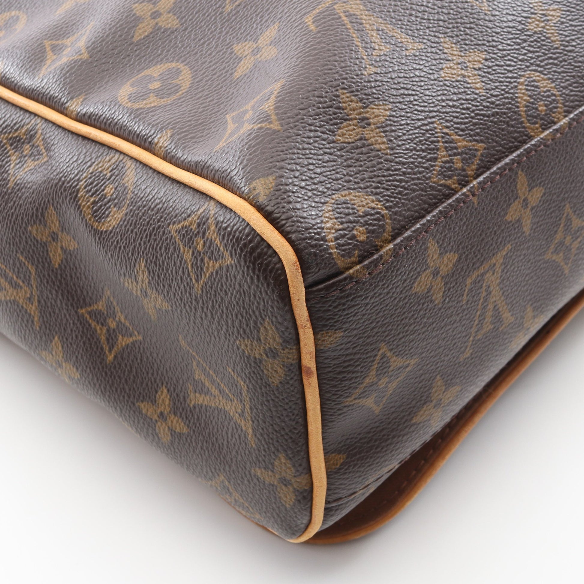 アベス モノグラム ショルダーバッグ PVC レザー ブラウン ルイヴィトン バッグ LOUIS VUITTON